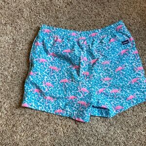 Blue Chubbies shorts
